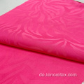 Polyester-Fluoreszenzfarbe gewebt Jacquard-Satin-Stoff